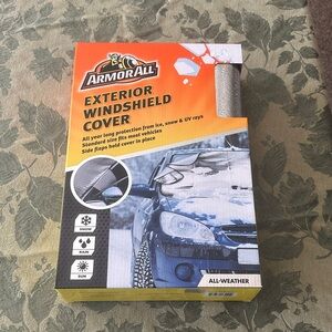 Exterior Windshield Cover - Silver